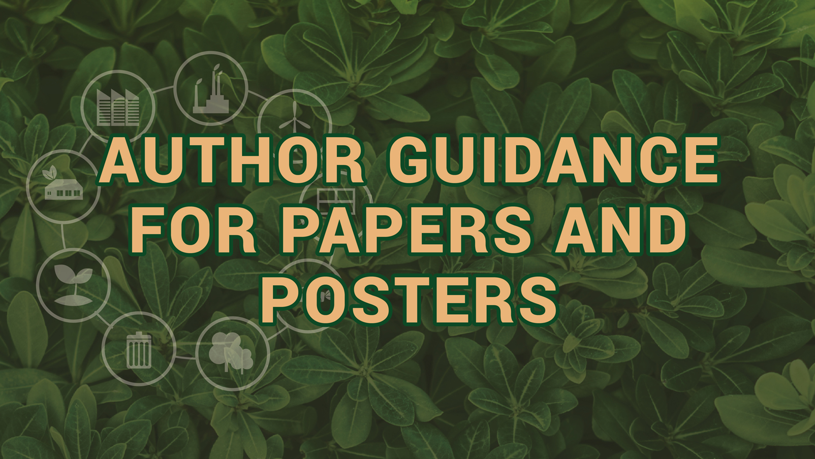 Author guidance for papers and posters